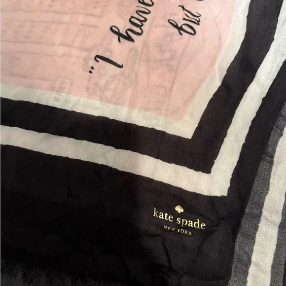 Kate Spade USA MAP Scarf - Picture 4 of 5